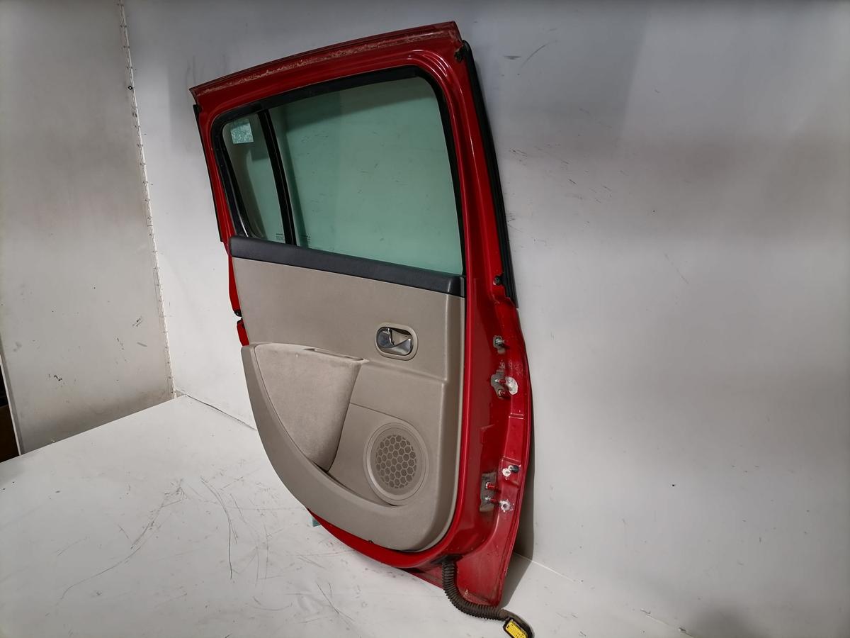 Renault Clio 3 original T&uuml;r hinten links TEB76 red of fire Bj.2006